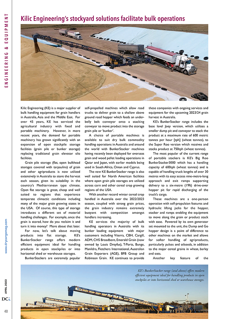 Stockyard solutions facilitate bulk operations