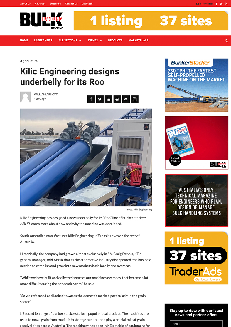 Kilic Engineering designs underbelly for its Roo