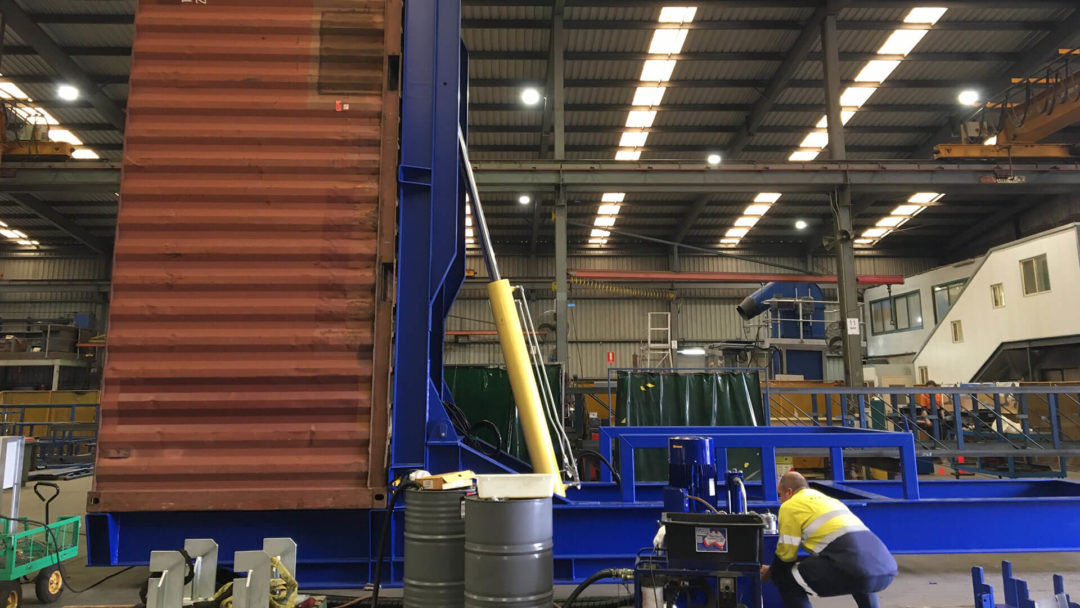 Container Inverter/Loader | Kilic Engineering